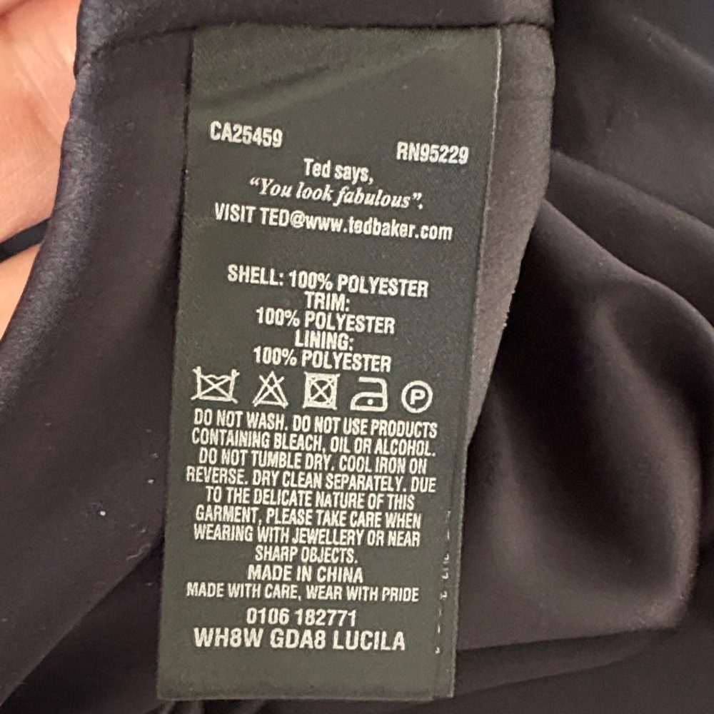 Ted Baker London Dotalle Kyoto Garden Jacquard Midi Skirt Sz 2 - Picture 10 of 11